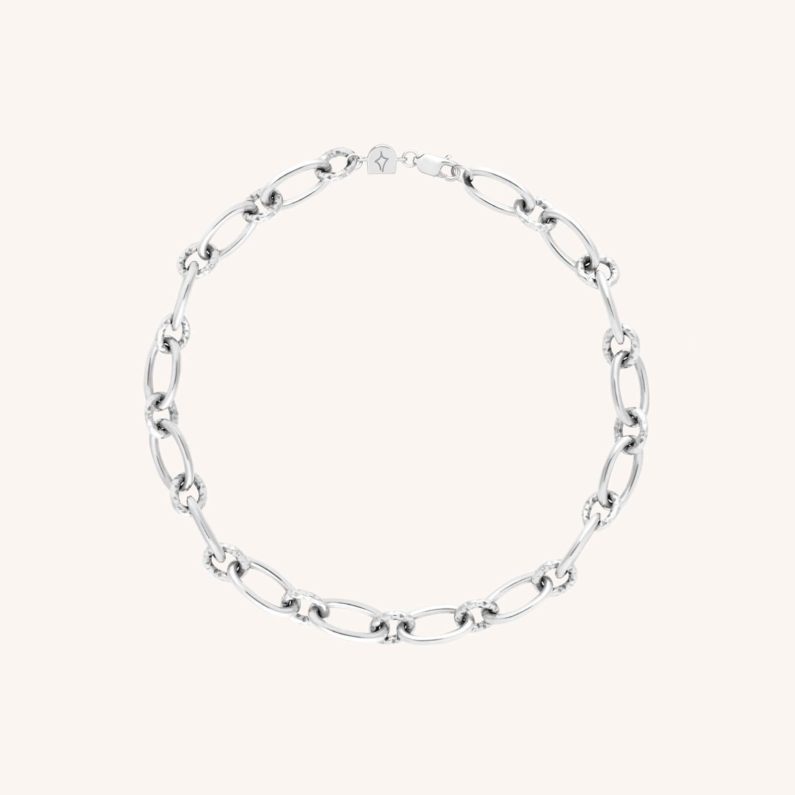 Oval Cut Bracelet(SILVER) アクセサリー HIDAKA